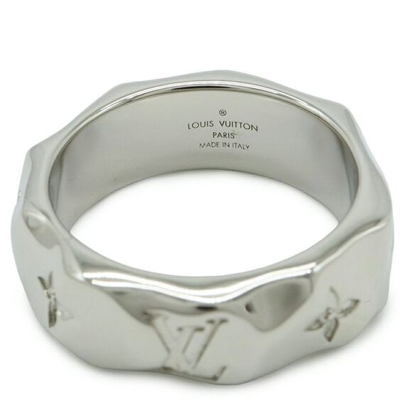 Louis Vuitton Monogram Curve Ring Silver - Picture 4 of 6